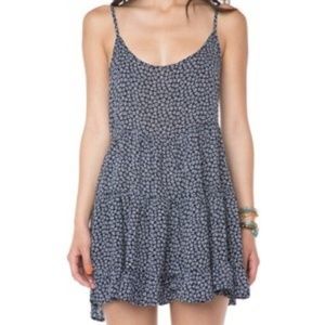 Brandy Melville Jada Dress (Black Floral)